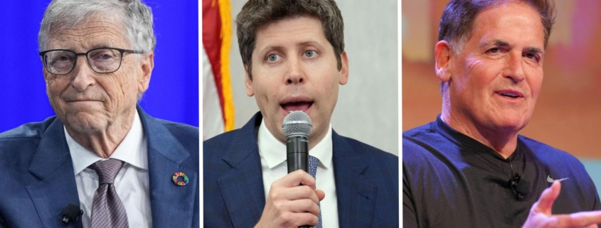 Bolha da IA? Líderes como Sam Altman, Bill Gates e Mark Cuban divergem sobre o futuro